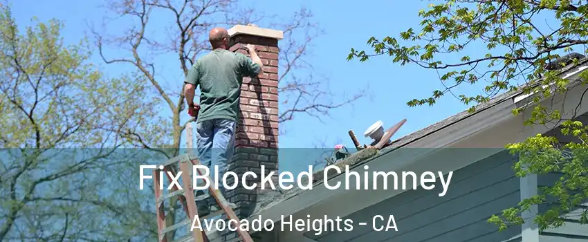  Fix Blocked Chimney Avocado Heights - CA