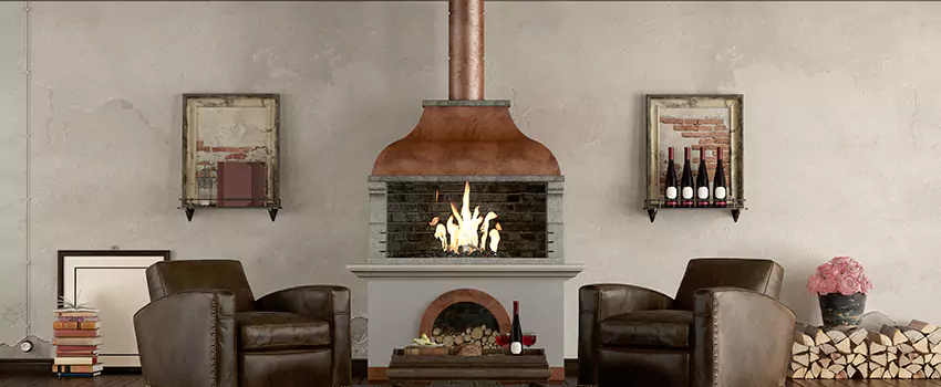 Thelin Hearth Products Providence Pellet Insert Fireplace Installation in Avocado Heights, CA