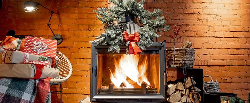 Travis Industries Linear Gas Fireplace Installation in Avocado Heights, California
