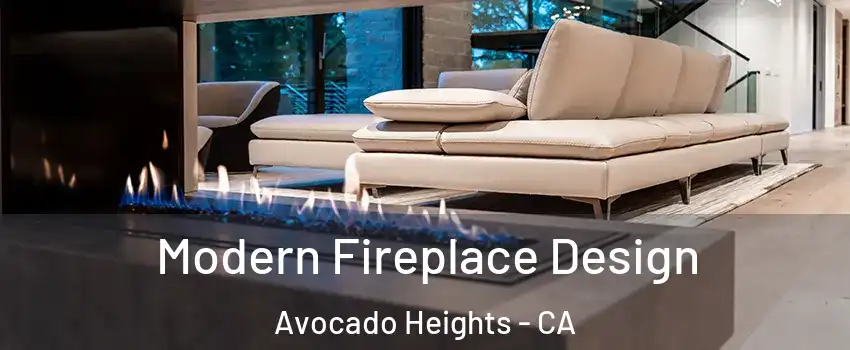 Modern Fireplace Design Avocado Heights - CA